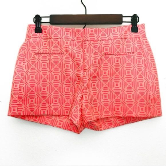Gap Neon Geometric Jacquard Shorts Size 00 - Picture 1 of 5